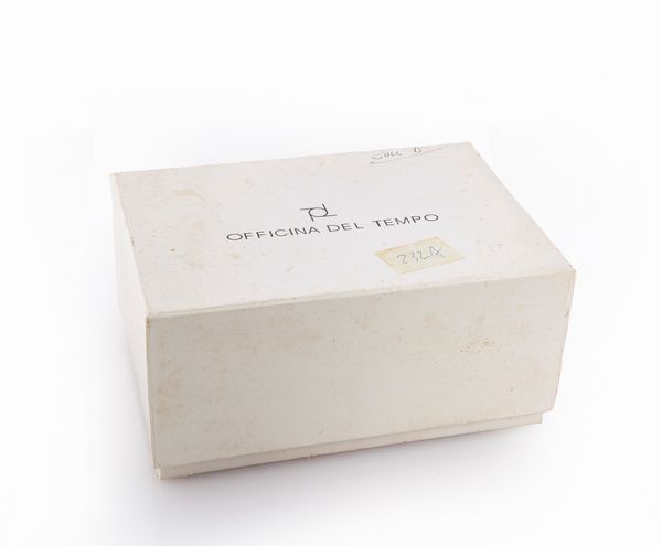 Officina del Tempo Collezione diamanti - Orologio da polso da uomo automatico in acciaio con datario  - Asta Orologi da Polso da Tasca e da Tavolo - Associazione Nazionale - Case d'Asta italiane