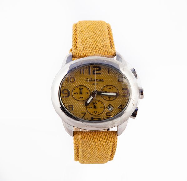 Altanus Jeans 7800 Steel Collection - Orologio da polso al quarzo da uomo cronografo in acciaio con datario  - Asta Orologi da Polso da Tasca e da Tavolo - Associazione Nazionale - Case d'Asta italiane