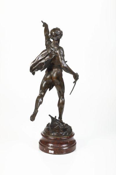 Emile Picault (Parigi 1883-1915) Victoria  - Asta Scultura XIX-XX secolo - Associazione Nazionale - Case d'Asta italiane