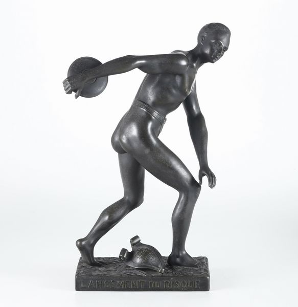 Henry Fugère : Lancement du disque  - Asta Scultura XIX-XX secolo - Associazione Nazionale - Case d'Asta italiane