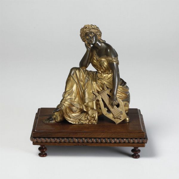 Alfred Louise Albert : Tersicore  - Asta Scultura XIX-XX secolo - Associazione Nazionale - Case d'Asta italiane