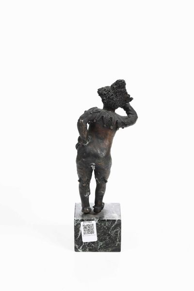 Fonditore del XIX-XX secolo Paggetto  - Asta Scultura XIX-XX secolo - Associazione Nazionale - Case d'Asta italiane