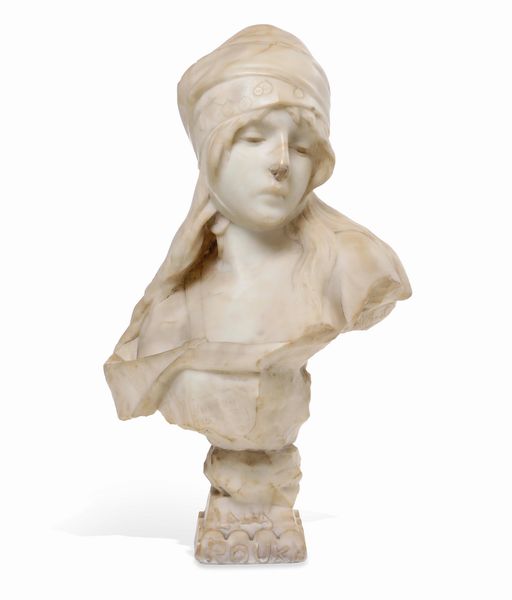 Emmanuel Villanis : Lalla Roukh  - Asta Scultura XIX-XX secolo - Associazione Nazionale - Case d'Asta italiane