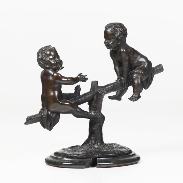 Antonio Pandiani : L'altalena  - Asta Scultura XIX-XX secolo - Associazione Nazionale - Case d'Asta italiane