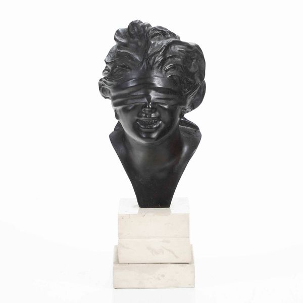 Da modello di Vincenzo Aurisicchio (1855-1926) Dea bendata  - Asta Scultura XIX-XX secolo - Associazione Nazionale - Case d'Asta italiane