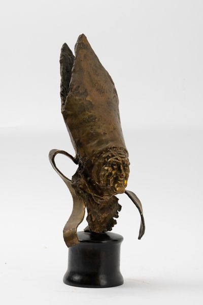 Fonditore del XX secolo Testa di Papa  - Asta Scultura XIX-XX secolo - Associazione Nazionale - Case d'Asta italiane
