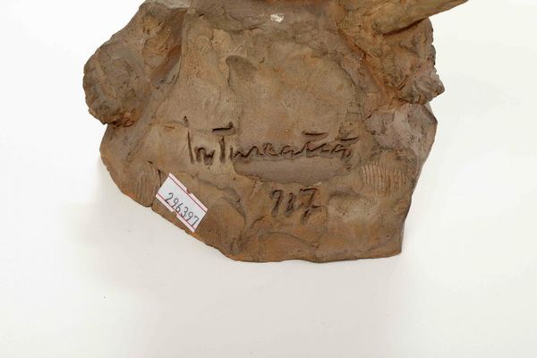 Plasticatore del XX secolo Figura maschile  - Asta Scultura XIX-XX secolo - Associazione Nazionale - Case d'Asta italiane