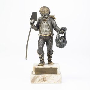 Giuseppe Vasari - Contadino con badile