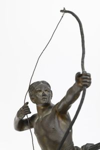 Da modello di Emile Gregoire (1871-1948) L'arcere  - Asta Scultura XIX-XX secolo - Associazione Nazionale - Case d'Asta italiane
