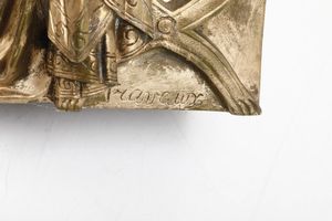 Da modello di Pierre Travaux (Parigi 1822-1869) La Reverie  - Asta Scultura XIX-XX secolo - Associazione Nazionale - Case d'Asta italiane