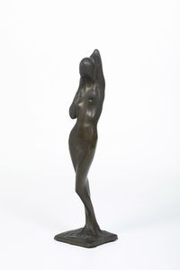 Fonditore del XX secolo Figura femminile  - Asta Scultura XIX-XX secolo - Associazione Nazionale - Case d'Asta italiane