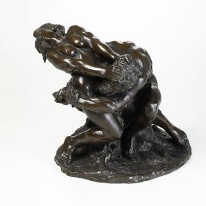 Augusto Rivalta - Fauno e ninfa