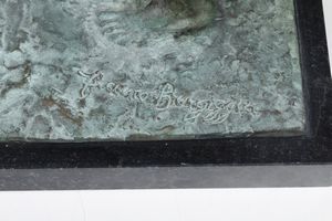 Franco Bargiggia : Nudo femminile  - Asta Scultura XIX-XX secolo - Associazione Nazionale - Case d'Asta italiane