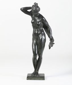 Ludovico Pogliaghi, Attribuito a : Bagno di Venere  - Asta Scultura XIX-XX secolo - Associazione Nazionale - Case d'Asta italiane