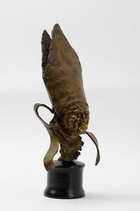 Fonditore del XX secolo Testa di Papa  - Asta Scultura XIX-XX secolo - Associazione Nazionale - Case d'Asta italiane