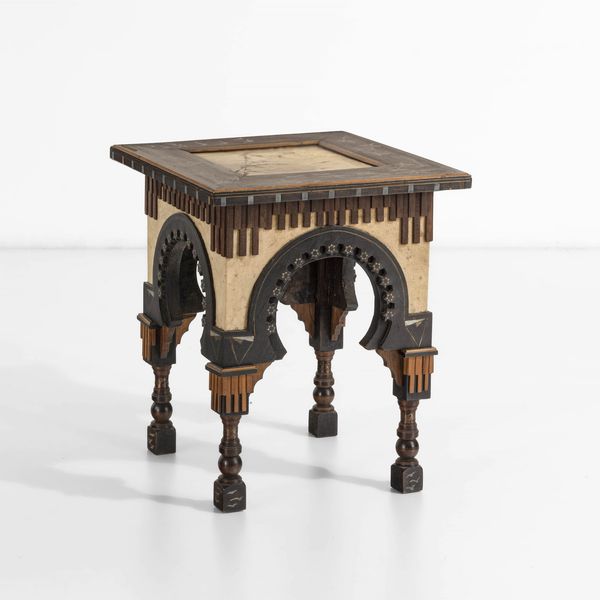 CARLO BUGATTI : Tavolo basso  - Asta Design 200 - Associazione Nazionale - Case d'Asta italiane