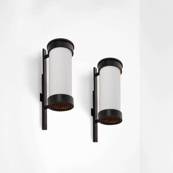 BBPR : Due grandi lampade a parete  - Asta Design 200 - Associazione Nazionale - Case d'Asta italiane