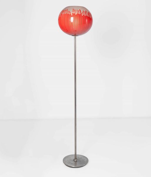 LUDOVICO DIAZ DE SANTILLANA : Lampada da terra mod. 804.4  - Asta Design 200 - Associazione Nazionale - Case d'Asta italiane