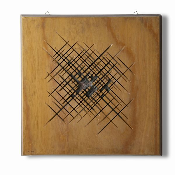 ANGELO MANGIAROTTI : Due pannelli  - Asta Design 200 - Associazione Nazionale - Case d'Asta italiane