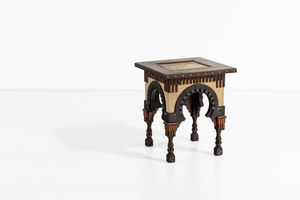 CARLO BUGATTI : Tavolo basso  - Asta Design 200 - Associazione Nazionale - Case d'Asta italiane