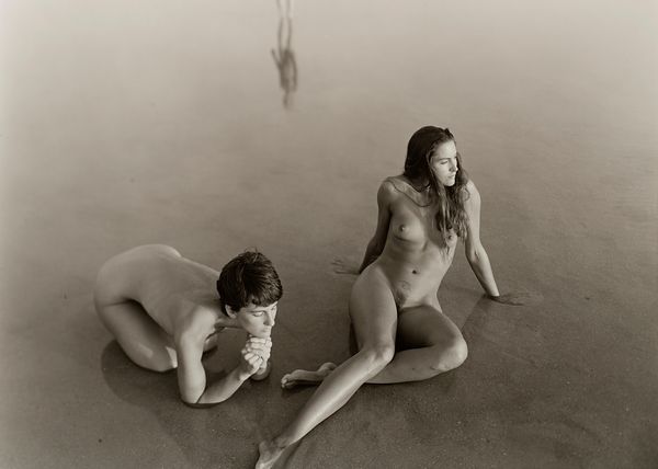 JOCK STURGES : Maia and Minna, Montalivet, France  - Asta Fotografia: Unveiled Beauty - Associazione Nazionale - Case d'Asta italiane