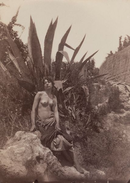 Baron Wilhelm von Gloeden : Senza titolo (Giovane siciliano)  - Asta Fotografia: Unveiled Beauty - Associazione Nazionale - Case d'Asta italiane