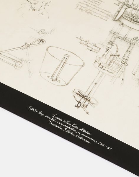 Dolce&Gabbana Alta Sartoria : Foulard esemplare unico f. 1069 r: Pompe idrauliche e apparecchiatura per immersione  - Asta Atlantico: Charity Auction - Associazione Nazionale - Case d'Asta italiane