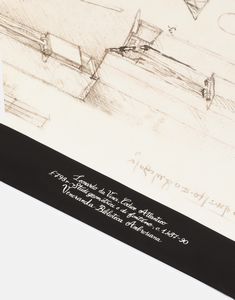 Dolce&Gabbana Alta Sartoria : Foulard esemplare unico f. 798 r: Studi geometrici e di fontane  - Asta Atlantico: Charity Auction - Associazione Nazionale - Case d'Asta italiane