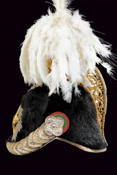 Elmo da generale umbertino convertito per il servizio sotto Vittorio Emanuele III  - Asta Rare Armi Antiche e Armature da Tutto il Mondo - Associazione Nazionale - Case d'Asta italiane