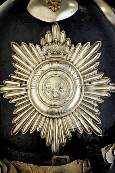 Rarissimo elmo per il corpo di guardia, epoca Carlo III  - Asta Rare Armi Antiche e Armature da Tutto il Mondo - Associazione Nazionale - Case d'Asta italiane