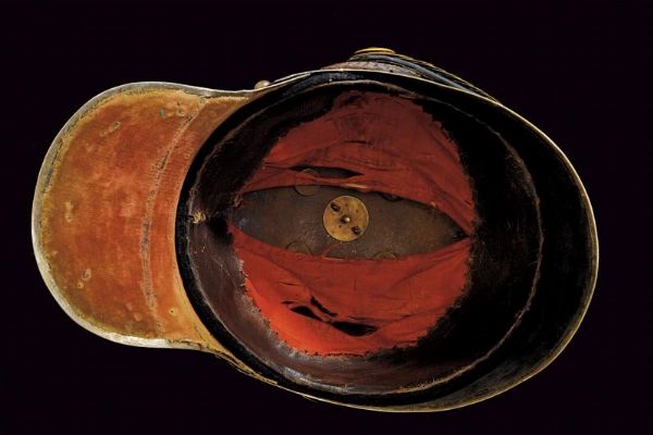 Elmo da servizio per ufficiale del reggimento Garde Du Corps, epoca Marija Fedorovna  - Asta Rare Armi Antiche e Armature da Tutto il Mondo - Associazione Nazionale - Case d'Asta italiane