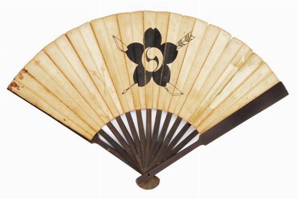 Raro tessen (ventaglio da difesa)  - Asta Rare Armi Antiche e Armature da Tutto il Mondo - Associazione Nazionale - Case d'Asta italiane