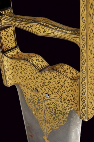 Katar con lama apribile  - Asta Rare Armi Antiche e Armature da Tutto il Mondo - Associazione Nazionale - Case d'Asta italiane