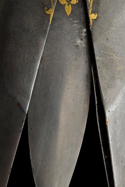 Katar con lama apribile  - Asta Rare Armi Antiche e Armature da Tutto il Mondo - Associazione Nazionale - Case d'Asta italiane