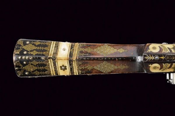 Eccezionale tufenk a pietra focaia  - Asta Rare Armi Antiche e Armature da Tutto il Mondo - Associazione Nazionale - Case d'Asta italiane