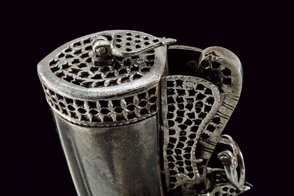 Rara fiasca da polvere  - Asta Rare Armi Antiche e Armature da Tutto il Mondo - Associazione Nazionale - Case d'Asta italiane