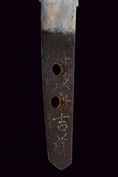 Tanto in aikuchi koshirae, Mei: Tanba no Kami Yoshimichi  - Asta Rare Armi Antiche e Armature da Tutto il Mondo - Associazione Nazionale - Case d'Asta italiane