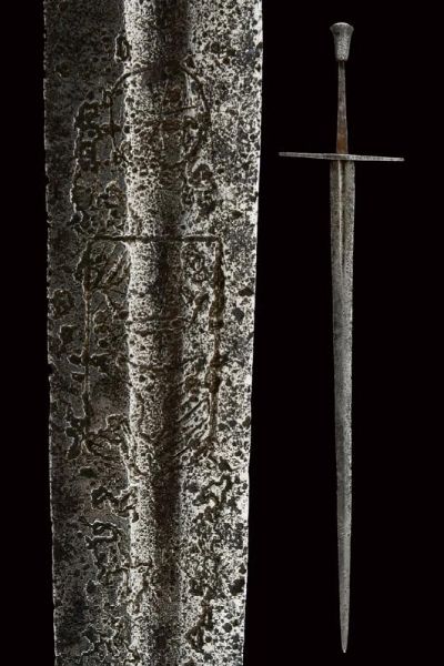 Rara spada da cavaliere  - Asta Rare Armi Antiche e Armature da Tutto il Mondo - Associazione Nazionale - Case d'Asta italiane