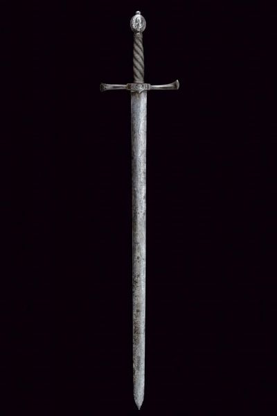 Interessante spada con lama incisa  - Asta Rare Armi Antiche e Armature da Tutto il Mondo - Associazione Nazionale - Case d'Asta italiane