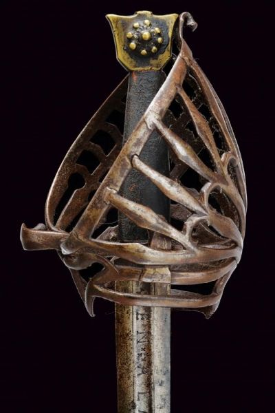 Interessante schiavona  - Asta Rare Armi Antiche e Armature da Tutto il Mondo - Associazione Nazionale - Case d'Asta italiane
