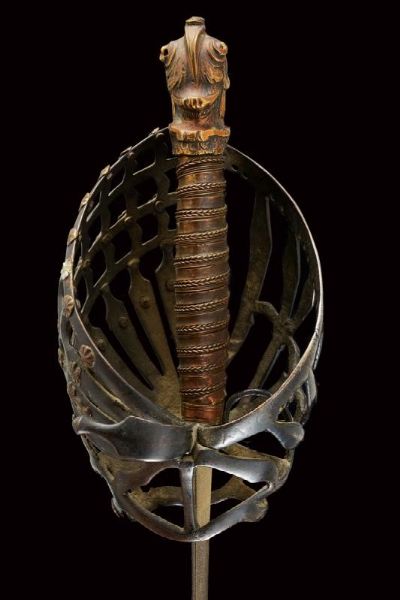 Bellissima schiavona da ufficiale  - Asta Rare Armi Antiche e Armature da Tutto il Mondo - Associazione Nazionale - Case d'Asta italiane