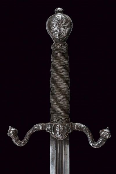 Spada con fornimento inciso  - Asta Rare Armi Antiche e Armature da Tutto il Mondo - Associazione Nazionale - Case d'Asta italiane