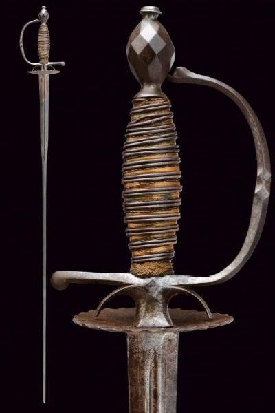 Spadino  - Asta Rare Armi Antiche e Armature da Tutto il Mondo - Associazione Nazionale - Case d'Asta italiane