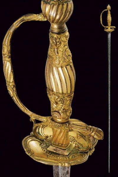 Spadino da giovinetto  - Asta Rare Armi Antiche e Armature da Tutto il Mondo - Associazione Nazionale - Case d'Asta italiane