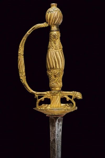 Spadino da giovinetto  - Asta Rare Armi Antiche e Armature da Tutto il Mondo - Associazione Nazionale - Case d'Asta italiane