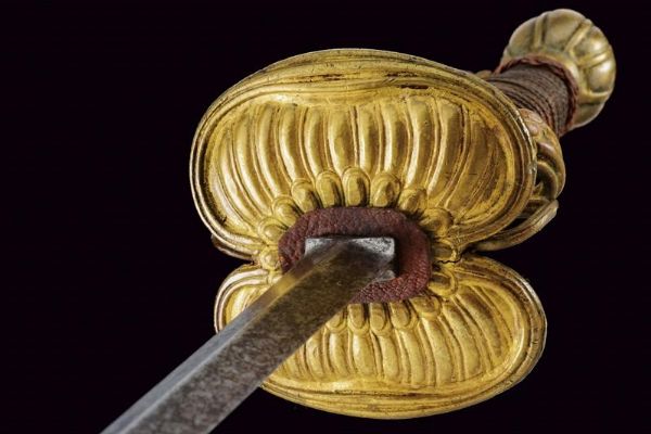 Spadino con interessante  lama incisa  - Asta Rare Armi Antiche e Armature da Tutto il Mondo - Associazione Nazionale - Case d'Asta italiane