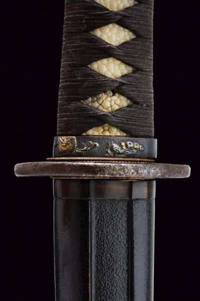Wakizashi in koshirae  - Asta Rare Armi Antiche e Armature da Tutto il Mondo - Associazione Nazionale - Case d'Asta italiane