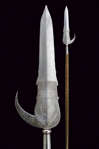 Aguccia delle guardie del corpo di Vittorio Amedeo II di Savoia  - Asta Rare Armi Antiche e Armature da Tutto il Mondo - Associazione Nazionale - Case d'Asta italiane