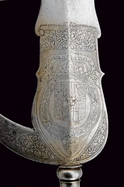 Aguccia delle guardie del corpo di Vittorio Amedeo II di Savoia  - Asta Rare Armi Antiche e Armature da Tutto il Mondo - Associazione Nazionale - Case d'Asta italiane