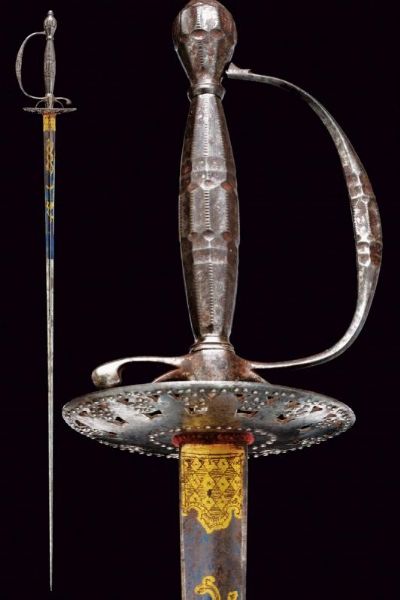 Bello spadino  - Asta Rare Armi Antiche e Armature da Tutto il Mondo - Associazione Nazionale - Case d'Asta italiane